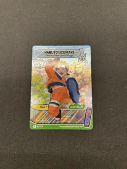 NARUTO UZUMAKI MYTHOS 1ST EDITION CARD GAME 9/130 TCG MINT 2026 - Image 2