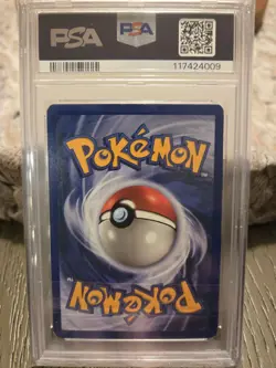 Pokemon TCG Clefable Jungle Holo Rare Card 1/64 No Symbol Error PSA 5 - Image 2