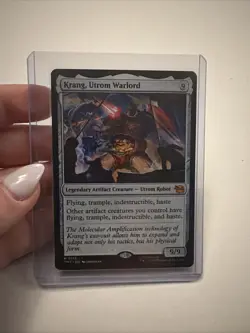 MTG Krang, Utrom Warlord Teenage Mutant Ninja Turtles Regular NM UNPLAYED - Image 1