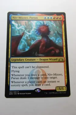 MTG Niv-Mizzet Parun x1- -Guilds of Ravnica-Lightly Played - Image 1