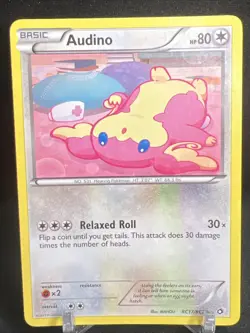 Audino RC17/RC25 Legendary Treasures Pokemon Card - Image 1