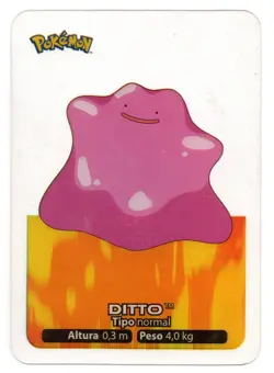 DITTO #132 LAMINCARD COLECCION POKEMON LAMINCARDS 2005 EDIBAS (USADA) - Image 1