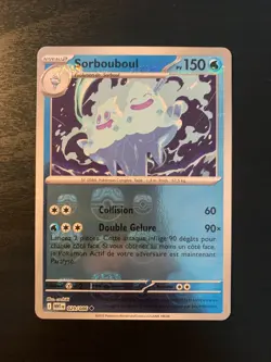 Carte Pokemon : Sorbouboul 029/086 MASTERBALL Flamme Blanche Francaise NEUF - Image 1