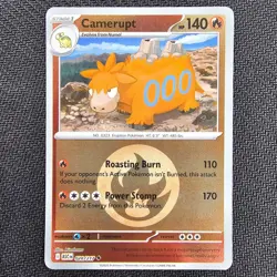 Camerupt - 028/217 - Energy Reverse Holo - Ascended Heroes - Pokemon TCG - NM - Image 1