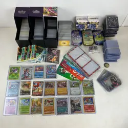 Large Collection Of Assorted Pokemon Cards And Storage Items 6.55kg (T4) S#533 - Image 1