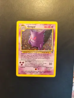 Pokemon card TCG Gengar 11/110 Legendary Collection 2002 Holo/Foil vintage 151 - Image 1