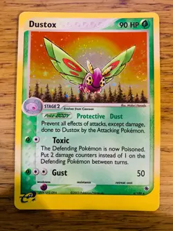 NM! Dustox w/Swirl (6/109) EX Ruby & Sapphire Holo Rare Pokemon Card! FAST P&P! - Image 1