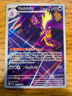 NM! Toxtricity (103/094) Phantasmal Flames Illustration Rare Pokemon Card! - Image 1