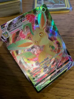 NM! Leafeon VMAX (008/203) Evolving Skies Full Art Ultra Rare Pokemon Card! - Image 3