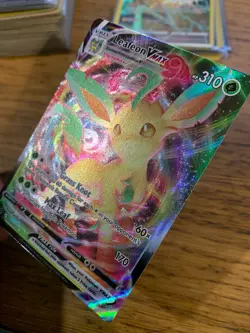 NM! Leafeon VMAX (008/203) Evolving Skies Full Art Ultra Rare Pokemon Card! - Image 4