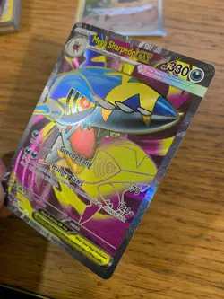 NM! Mega Sharpedo Ex (113/094) Phantasmal Flames Full Art Rare Pokemon Card! - Image 4