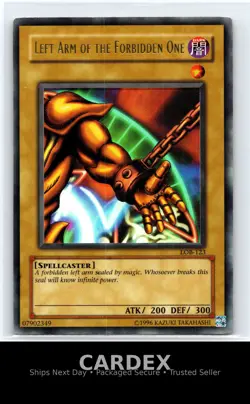 The Legend of Blue Eyes White Dragon #LOB-123 Left Arm of the Forbidden One - Image 1