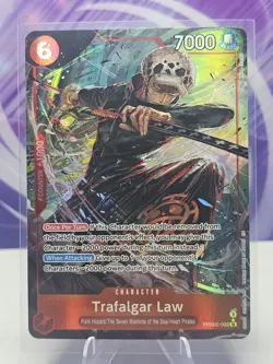 One Piece TCG ENGLISH Trafalgar Law PRB02-002 Alternate ALT ART The Best Vol. 2 - Image 1