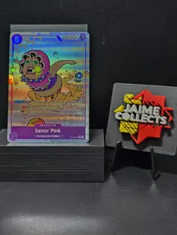 One Piece Card Game Senor Pink OP10-067 Rare Parallel Royal Blood Holo Foil NM - Image 1
