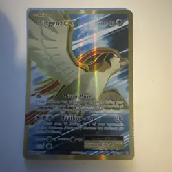 Pokemon Card Pidgeot EX 104/108 Ultra Rare Evolutions Near Mint - Image 1
