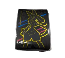 Pokemon TCG Crown Zenith Lucario Card Sleeves (65 Count) - Image 1