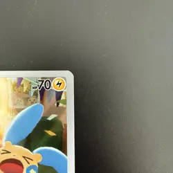 Minun 194/182 - SV04: Paradox Rift Illustration Rare Pokemon Card - Image 3