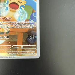 Minun 194/182 - SV04: Paradox Rift Illustration Rare Pokemon Card - Image 5