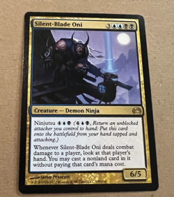 Silent-Blade Oni - Planechase Anthology - MTG - Magic the Gathering - Image 1