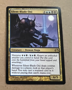 Silent-Blade Oni - Planechase Anthology - MTG - Magic the Gathering - Image 2