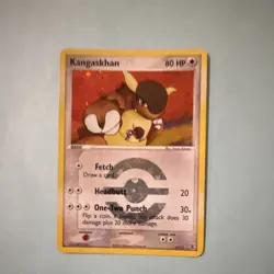 Pokemon TCG Kangaskhan EX FireRed & LeafGreen Rare Reverse Holo Card 6/112 2004 - Image 1