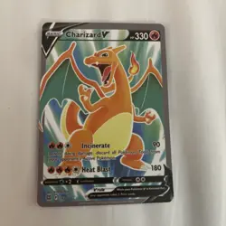 Pokemon Charizard V Full Art 153/172 Brilliant Stars Ultra Rare Holo 220HP - Image 1