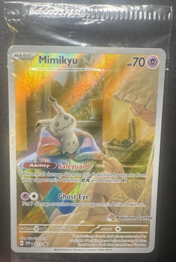 Mimikyu - SVP075 - Pokemon Scarlet & Violet Promo POKEMON CENTER SEALED NM - Image 1