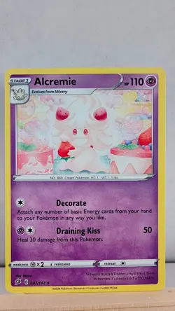 Alcremie [LP] - Pokemon TCG Rebel Clash 087/192 [Rare] - Image 1