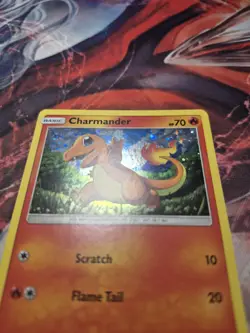 Charmander Cosmos Holo 18a/147 Pokemon TCG S&M BS Alternate Art Promo LP - Image 2