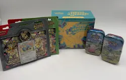 Pokemon TCG Ascended Heroes Lot Of 5 ETB, 2 Tins 2 Blisters (Larry/Erika) SEALED - Image 1