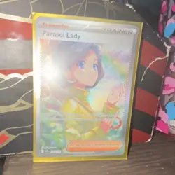 Pokemon Parasol Lady Special Illustration Rare 255/182 SV04 Paradox Rift Holo - Image 1