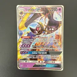 Lunala GX 66/149 Pokemon TCG Sun & Moon Base Set Holo Ultra Rare - Image 1