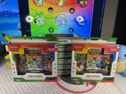Pokemon First Partner Illustration Collection Series 1 Boxes! 8x See Description - Image 1