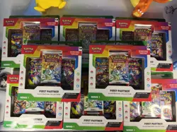 Pokemon First Partner Illustration Collection Series 1 Boxes! 8x See Description - Image 4