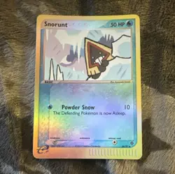 The Pokemon Company Snorunt 44/97 EX Dragon Reverse Holo Uncommon 2003 50HP - Image 1