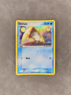 Pokemon TCG Snorunt 64/106 Reverse Holo Stamped EX Emerald - NM - Image 1