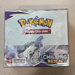 Pokemon Chilling Reign Booster Box - Sealed Box A - Image 1