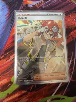 NM Pokemon Paradox Rift Roark 242/182 Full Art Ultra Rare SKU:849 - Image 1