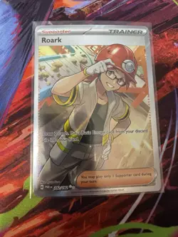 NM Pokemon Paradox Rift Roark 242/182 Full Art Ultra Rare SKU:849 - Image 2