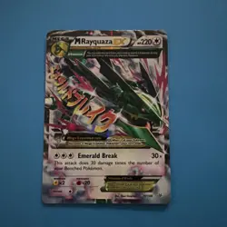 Pokemon TCG M Rayquaza EX 76/108 Holo Pokemon Celebrations - Image 1