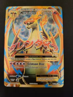 M Charizard EX (Full Art) Pokemon Evolutions 101/108 NM - Image 1