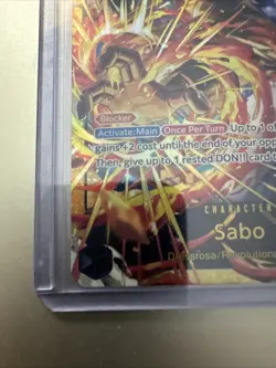 Sabo OP13-120 Secret Rare Foil Carrying on His Will One Piece NM - Image 5