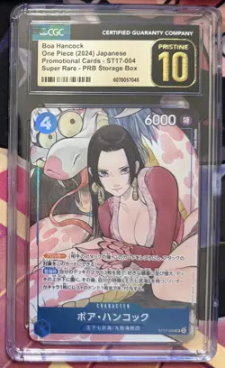 2024 One Piece JPN Promo PRB Storage Box Boa Hancock #ST17-004 CGC 10 PRISTINE - Image 1