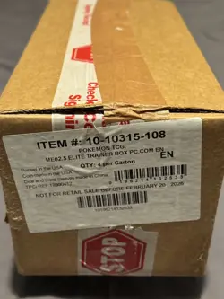 X4 Ascended Heroes Pokemon Center ETB - New & Sealed - Unsealed Case - Image 1