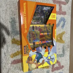 Pokemon TCG Reshiram and Charizard GX Premium Collection Box 820650809927 - Image 1