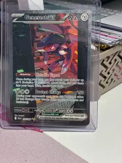 Pokemon Black Bolt English TCG Card Genesect EX Sir 169/086 - Image 1