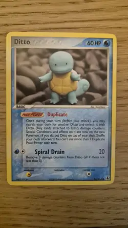 Ditto (Squirtle) 64/113 EX Delta Species Uncommon Pokemon TCG Near Mint ✨ - Image 1