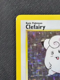 Pokemon TCG Clefairy 5/102 Base Set Holo Rare Card WOTC - Image 2