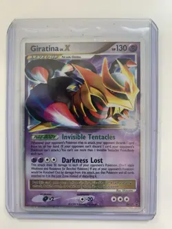 Pokemon TCG Giratina Lv. X Dp38 Black Star Promo Holo Card - Image 1