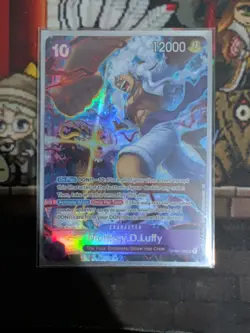 One Piece Card Game Monkey D Luffy Op05-119 Alt Art - Image 1